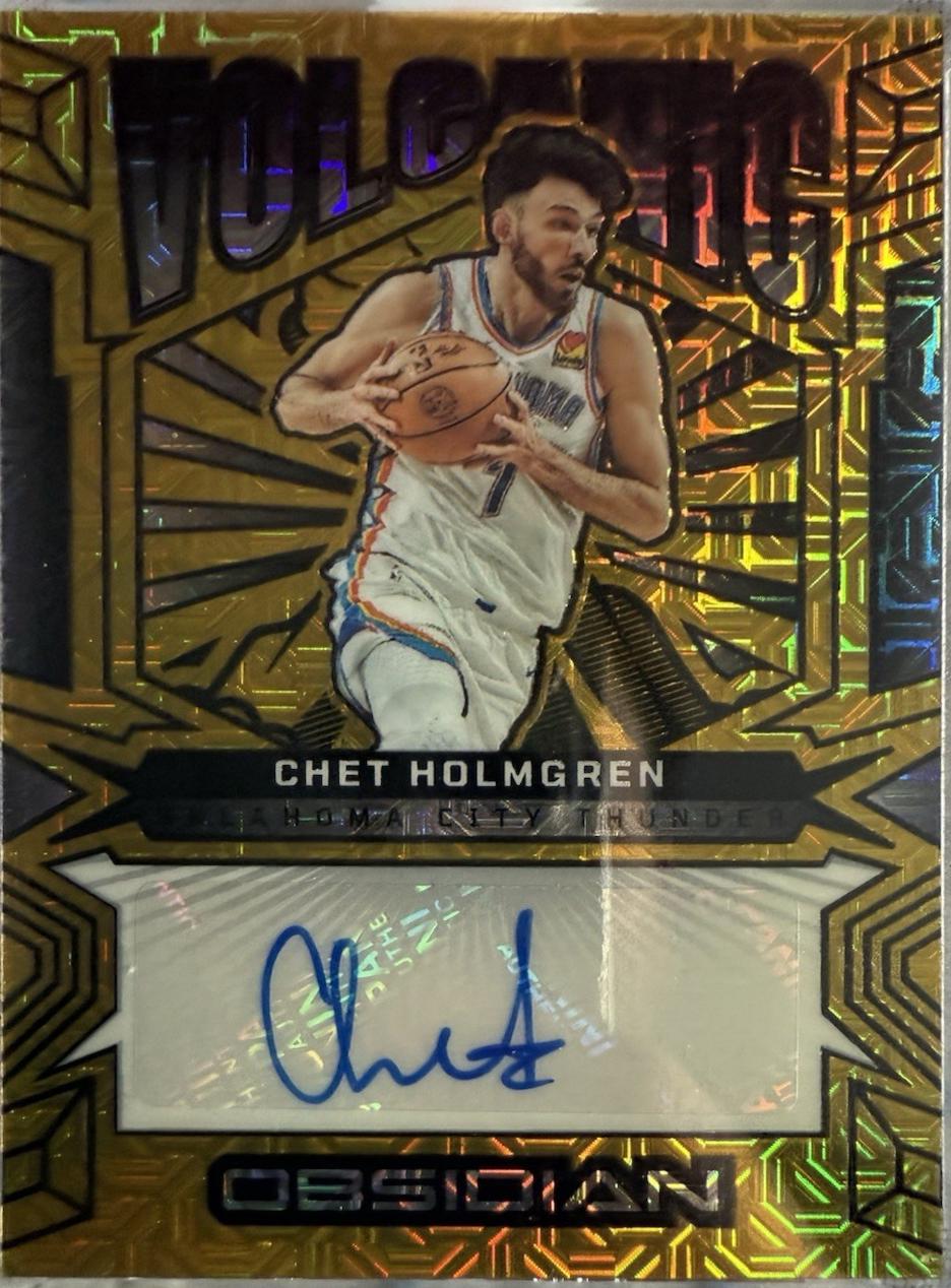 Chet Holmgren [Electric Etch Gold Flood] #VS-CHO