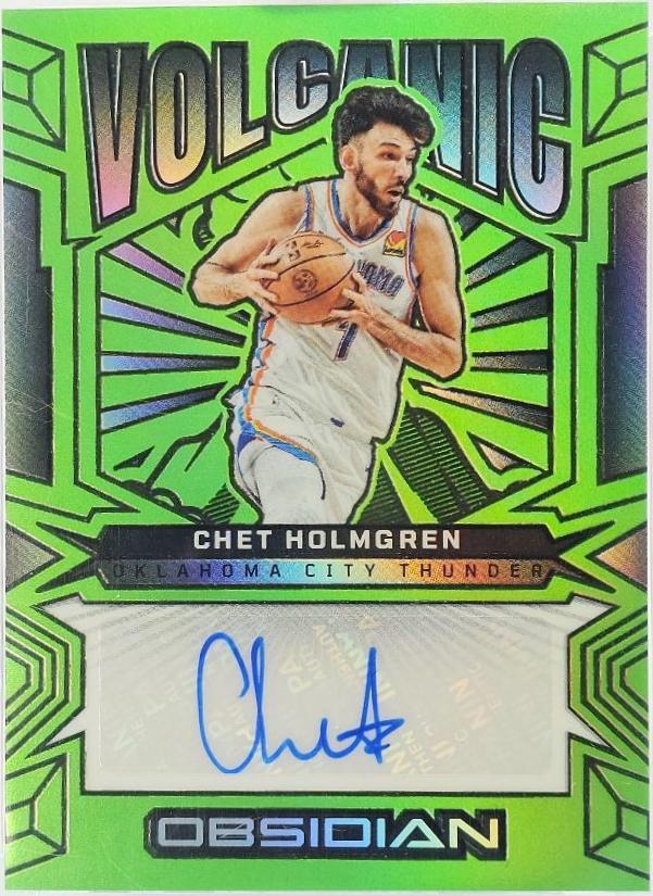 Chet Holmgren [Electric Etch Green Flood] #VS-CHO