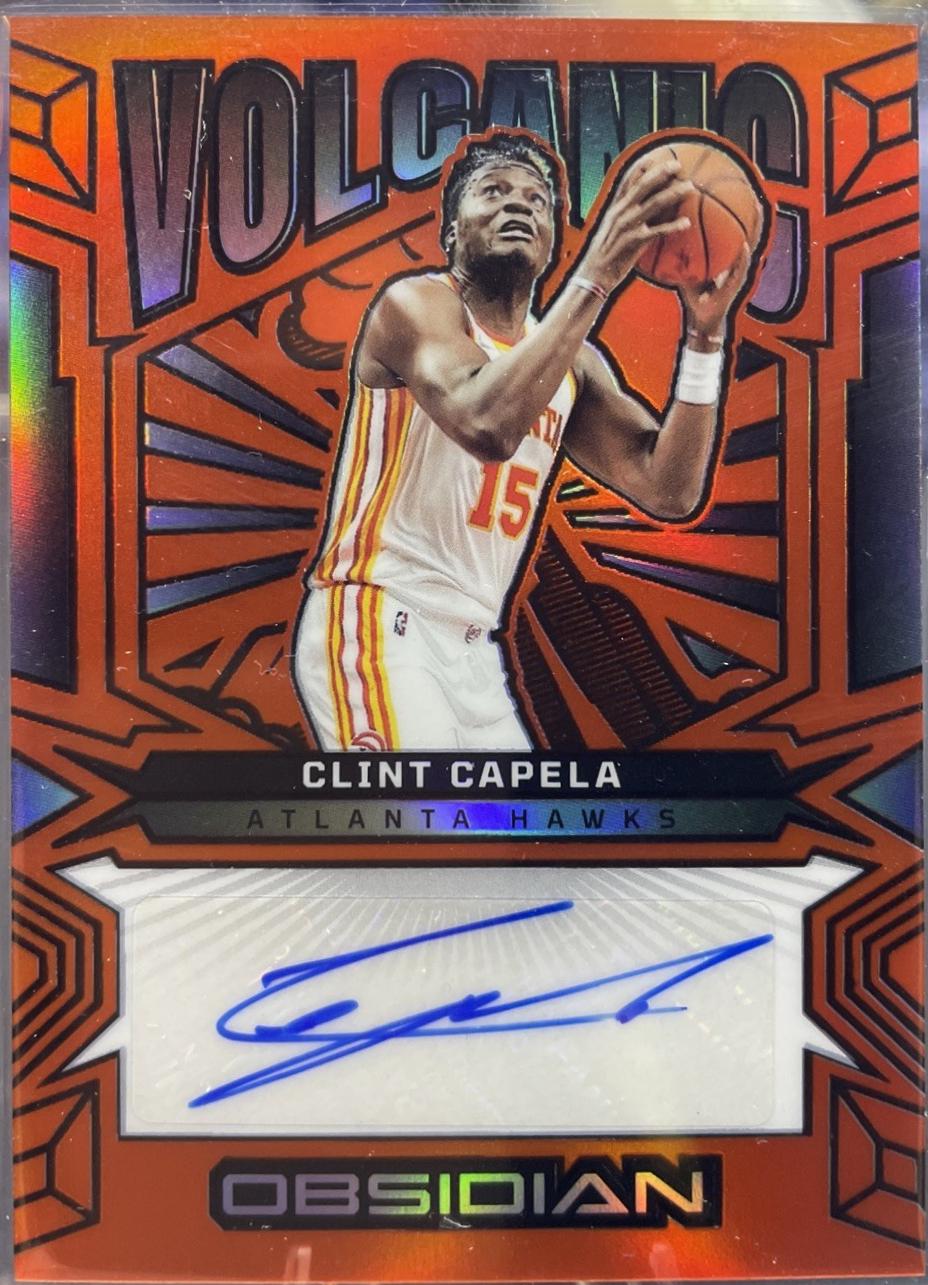 Clint Capela [Electric Etch Purple Flood] #VS-CCA