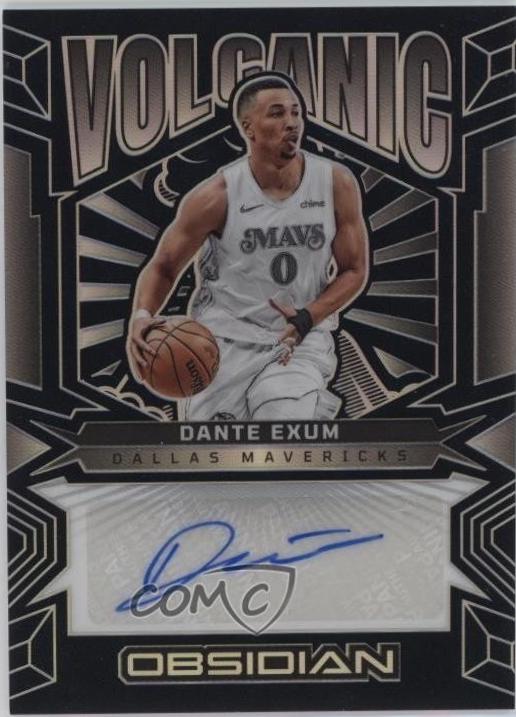 Dante Exum [Electric Etch Blue Flood] #VS-EXM