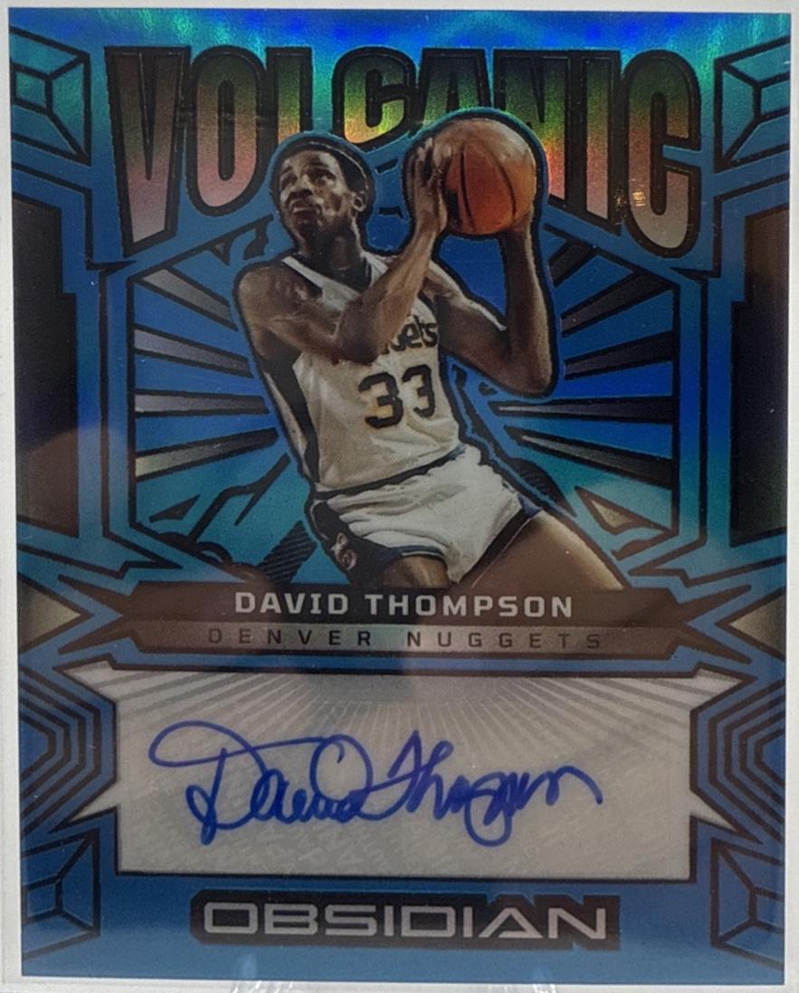 David Thompson [Electric Etch Blue Flood] #VS-DTD