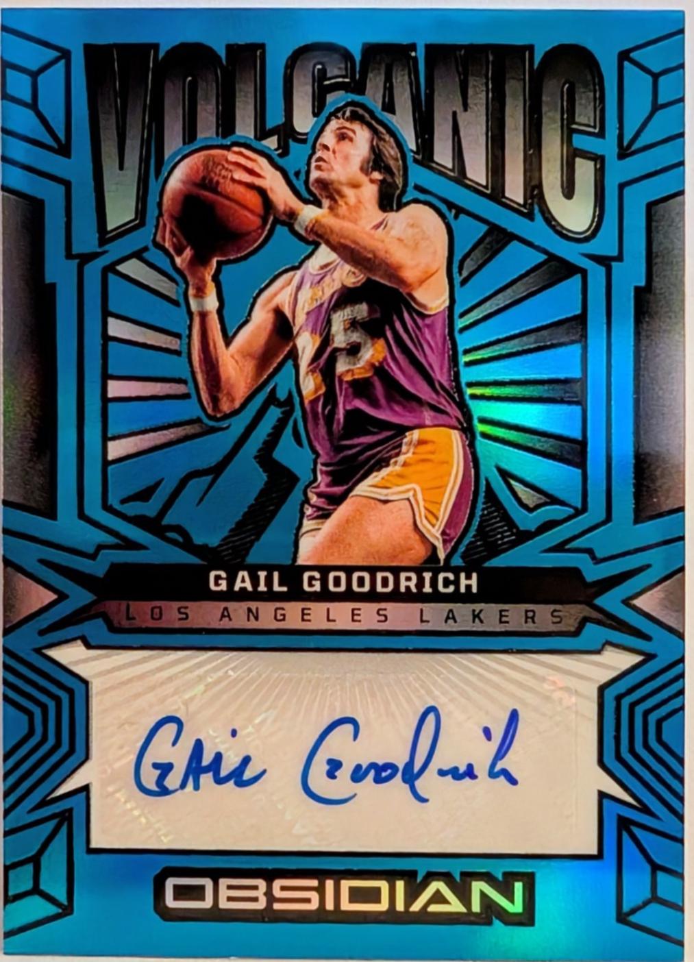 Gail Goodrich [Electric Etch Blue Flood] #VS-GGL