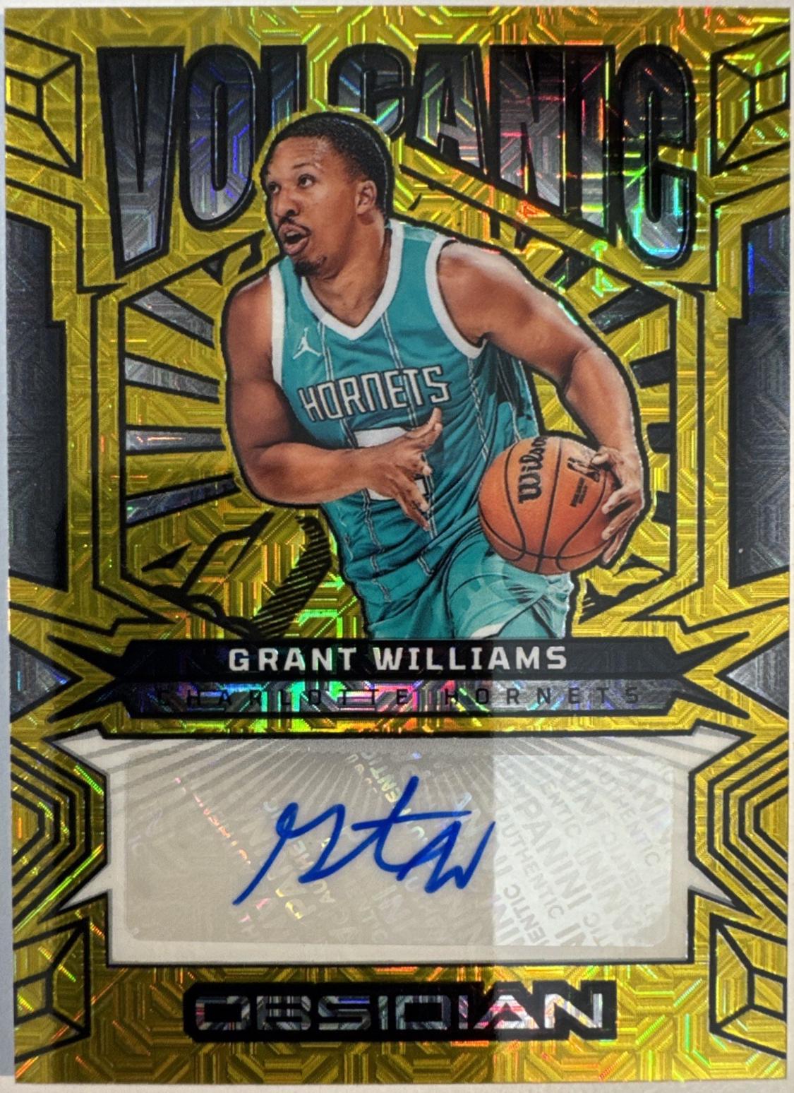 Grant Williams [Electric Etch Gold Flood] #VS-GWC
