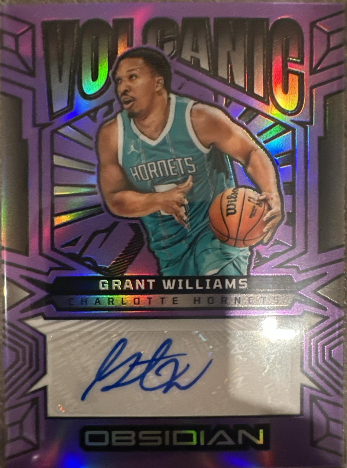 Grant Williams [Electric Etch Purple Flood] #VS-GWC