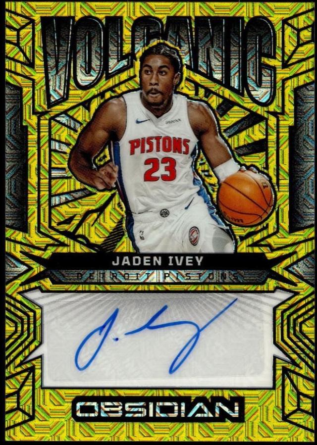 Jaden Ivey [Electric Etch Gold Flood] #VS-IVY