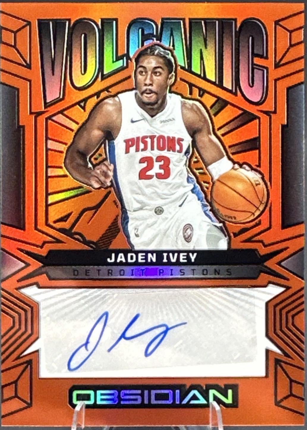 Jaden Ivey [Electric Etch Orange Flood] #VS-IVY