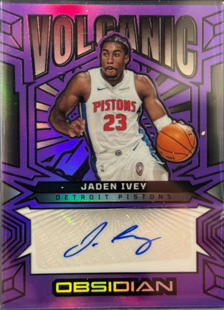 Jaden Ivey [Electric Etch Purple Flood] #VS-IVY