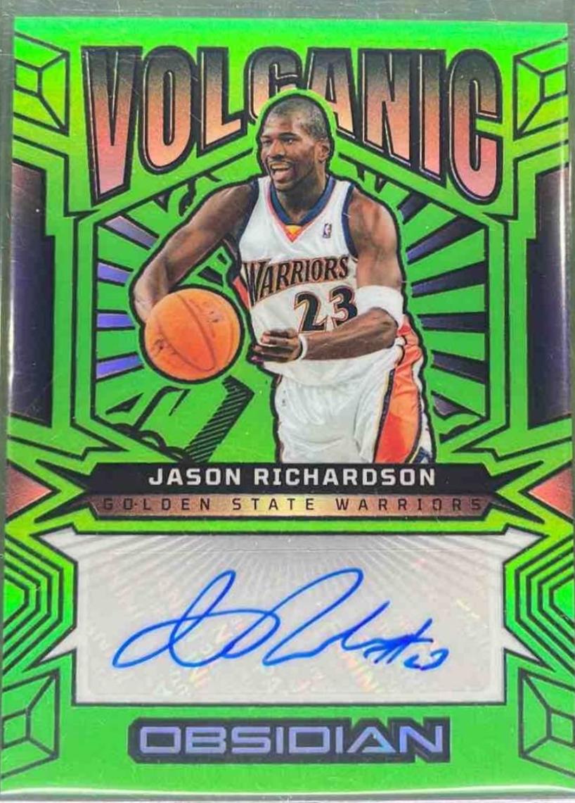 Jason Richardson [Electric Etch Green Flood] #VS-JRG