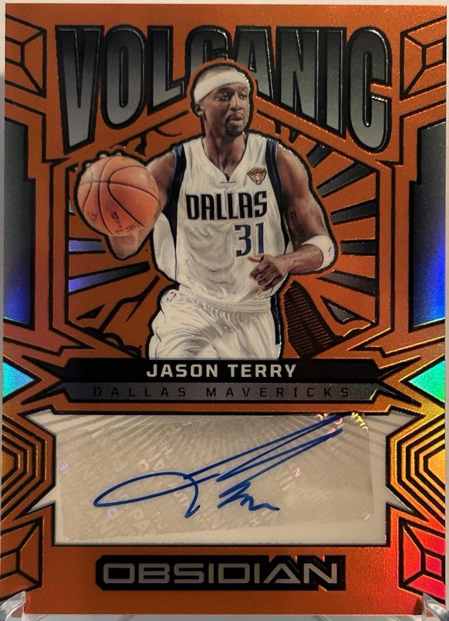 Jason Terry [Electric Etch Orange Flood] #VS-JTD
