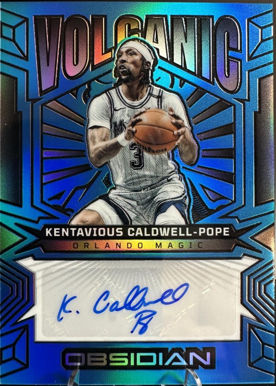 Kentavious Caldwell-Pope [Electric Etch Blue Flood] #VS-KCP