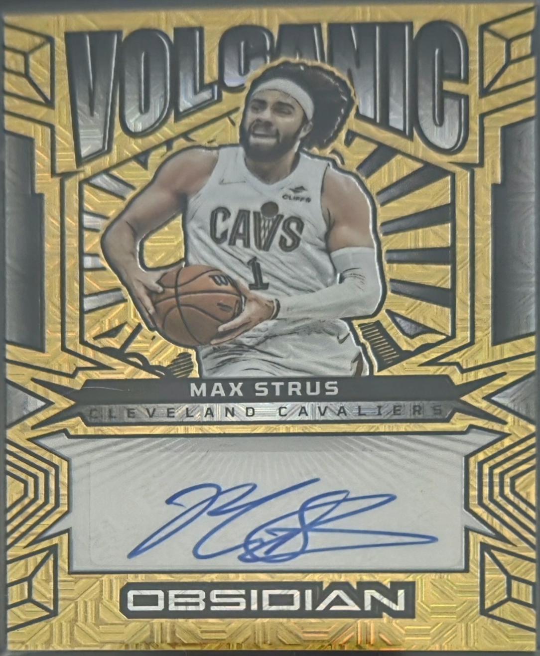 Max Strus [Electric Etch Gold Flood] #VS-MAX