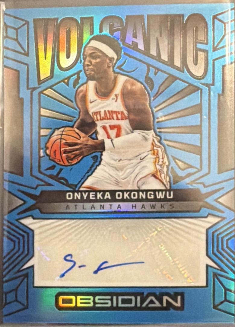 Onyeka Okongwu [Electric Etch Blue Flood] #VS-OOA