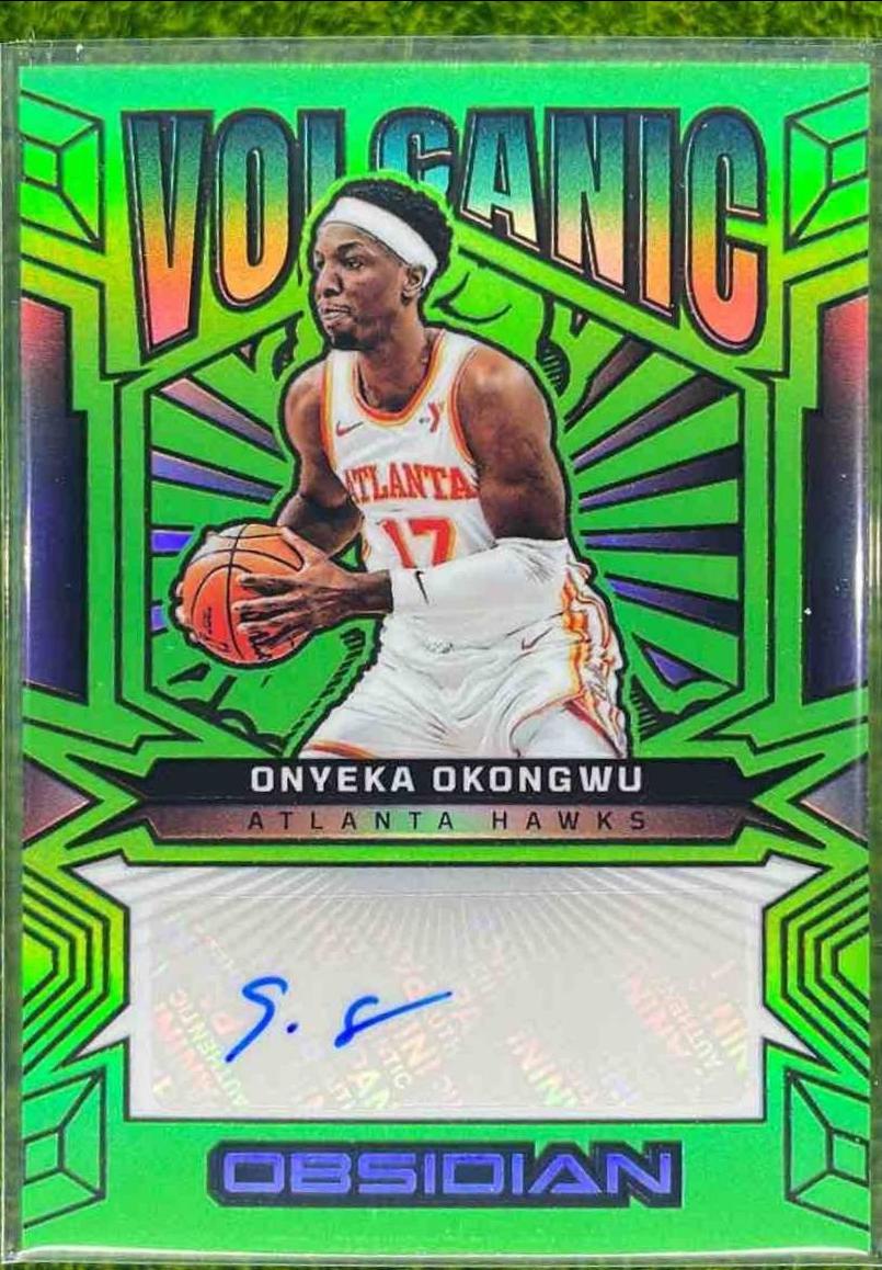 Onyeka Okongwu [Electric Etch Green Flood] #VS-OOA
