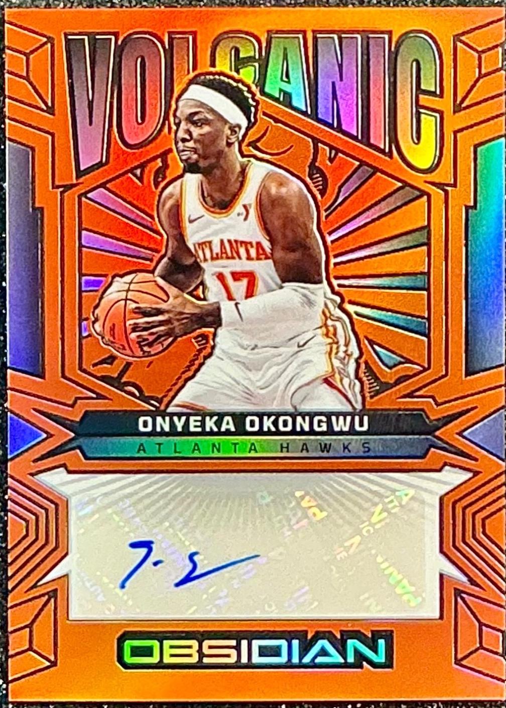 Onyeka Okongwu [Electric Etch Orange Flood] #VS-OOA