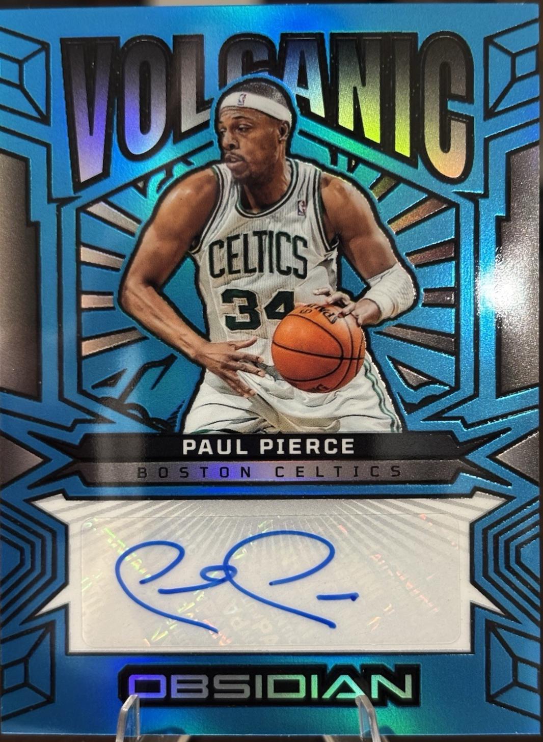 Paul Pierce [Electric Etch Blue Flood] #VS-PPB