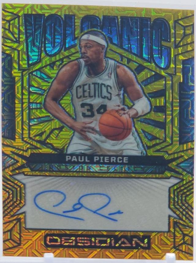 Paul Pierce [Electric Etch Gold Flood] #VS-PPB