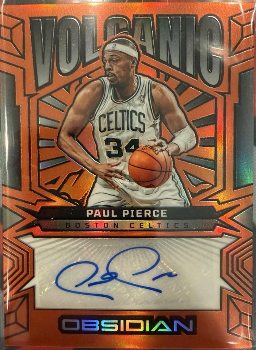Paul Pierce [Electric Etch Orange Flood] #VS-PPB