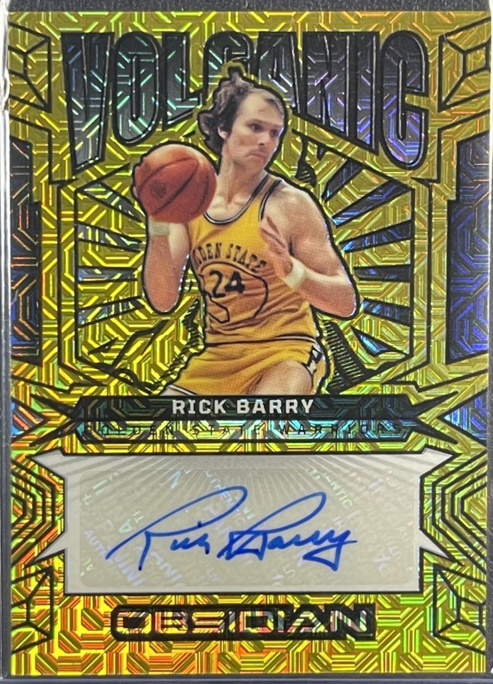 Rick Barry [Electric Etch Gold Flood] #VS-RCK