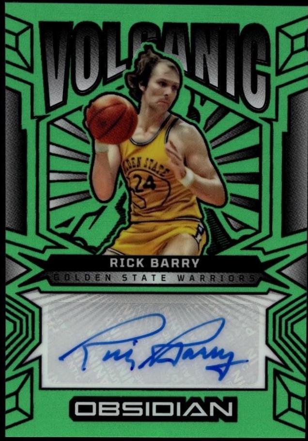 Rick Barry [Electric Etch Green Flood] #VS-RCK