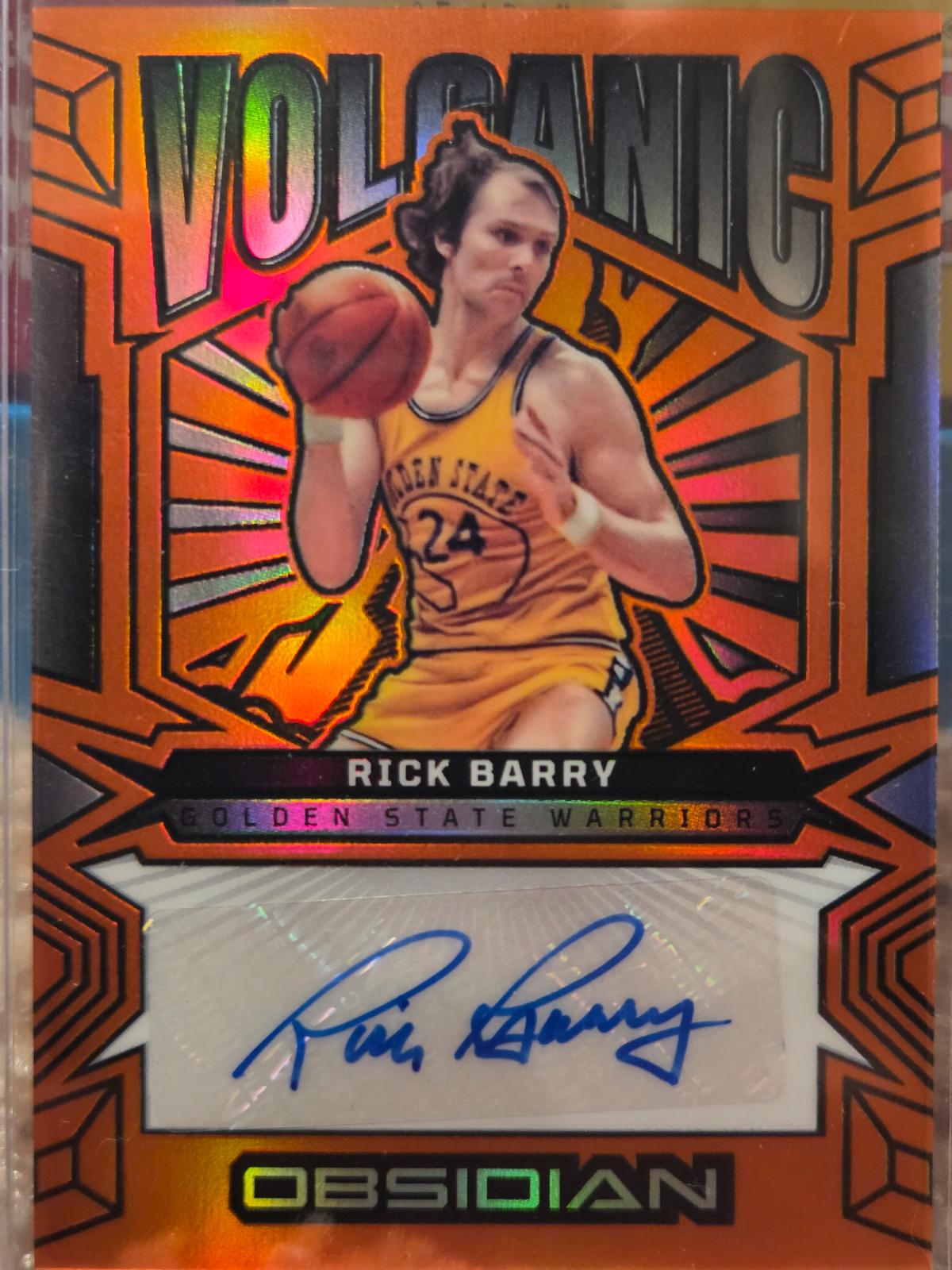 Rick Barry [Electric Etch Orange Flood] #VS-RCK