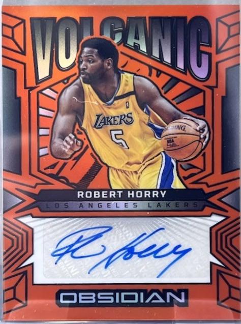 Robert Horry [Electric Etch Orange Flood] #VS-HRY