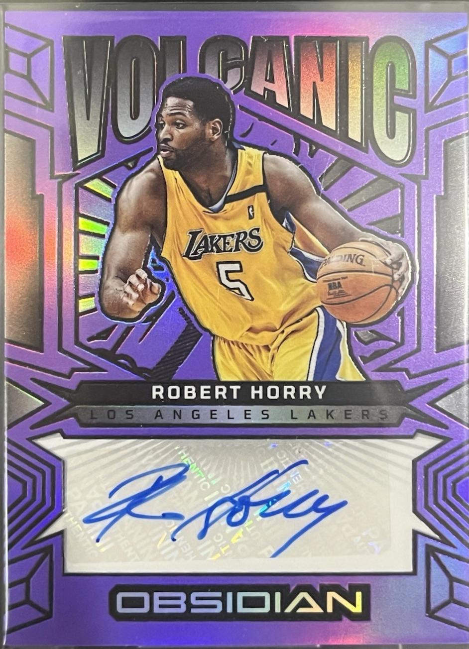 Robert Horry [Electric Etch Purple Flood] #VS-HRY