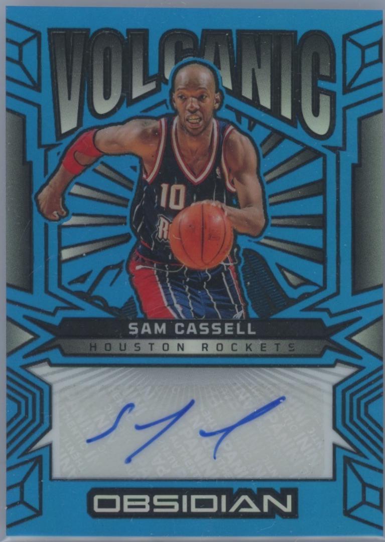 Sam Cassell [Electric Etch Blue Flood] #VS-SAM