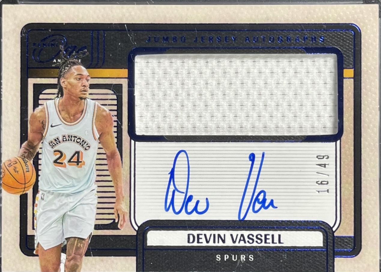 Devin Vassell [Blue] #10