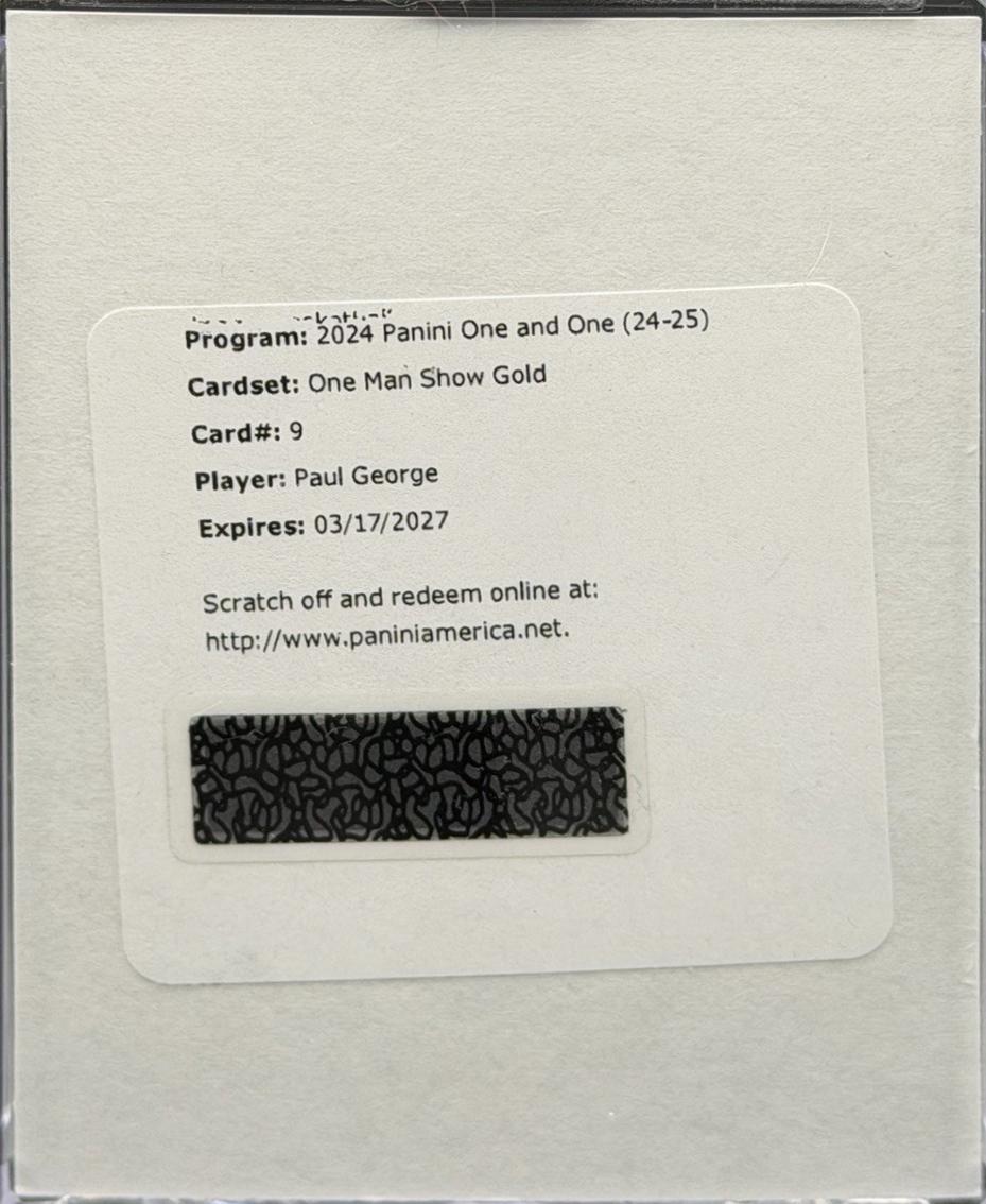 Paul George [Gold] #9