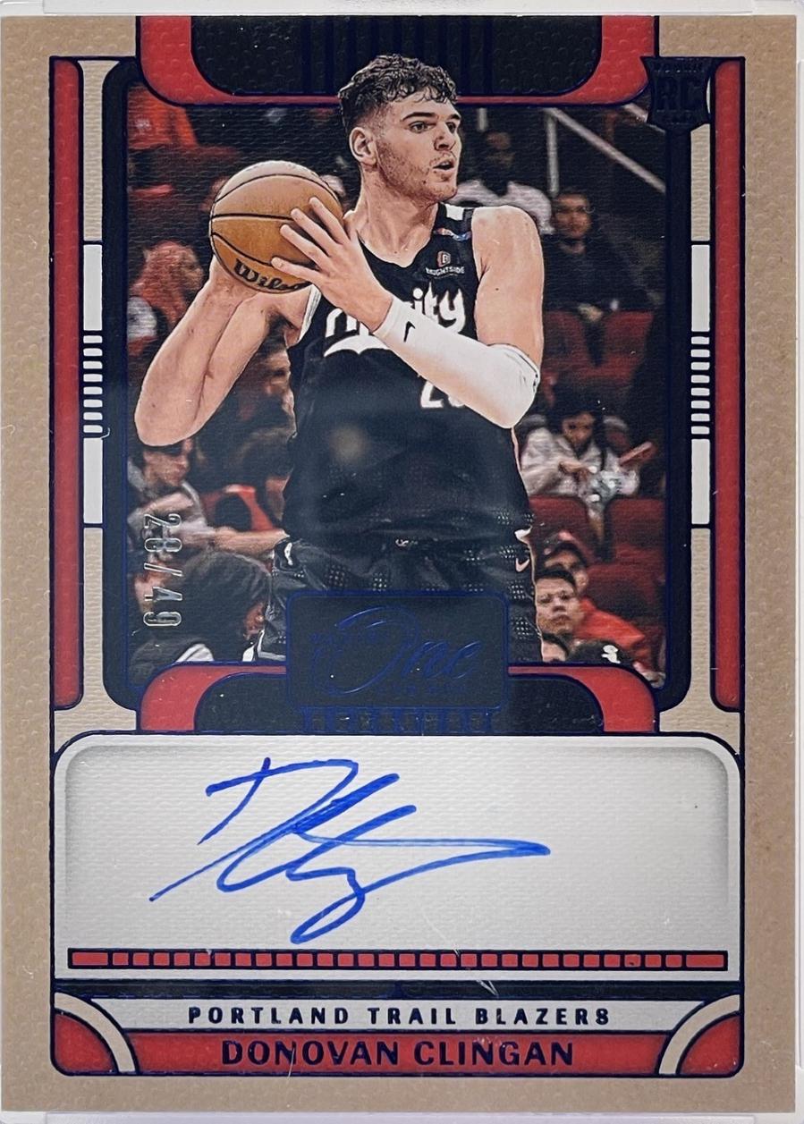 Donovan Clingan [Blue] #14