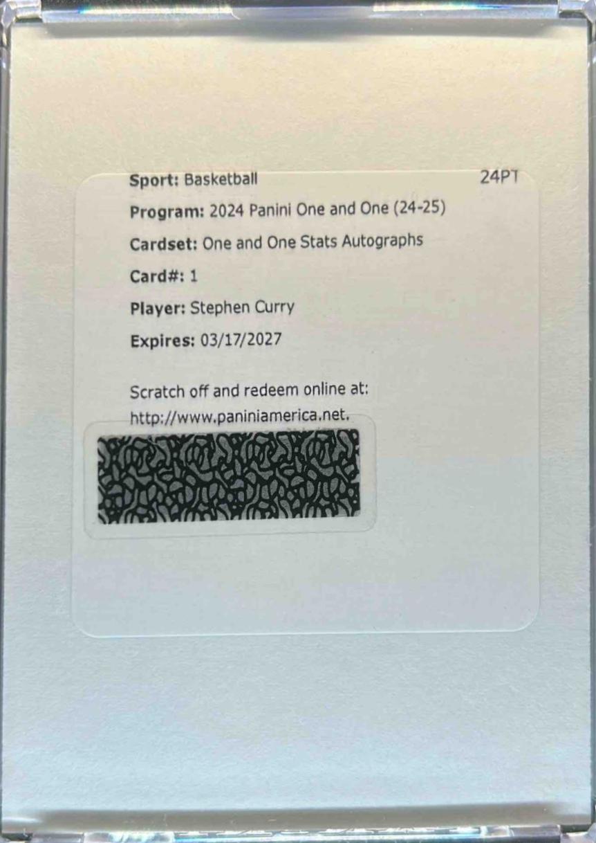 Stephen Curry #1