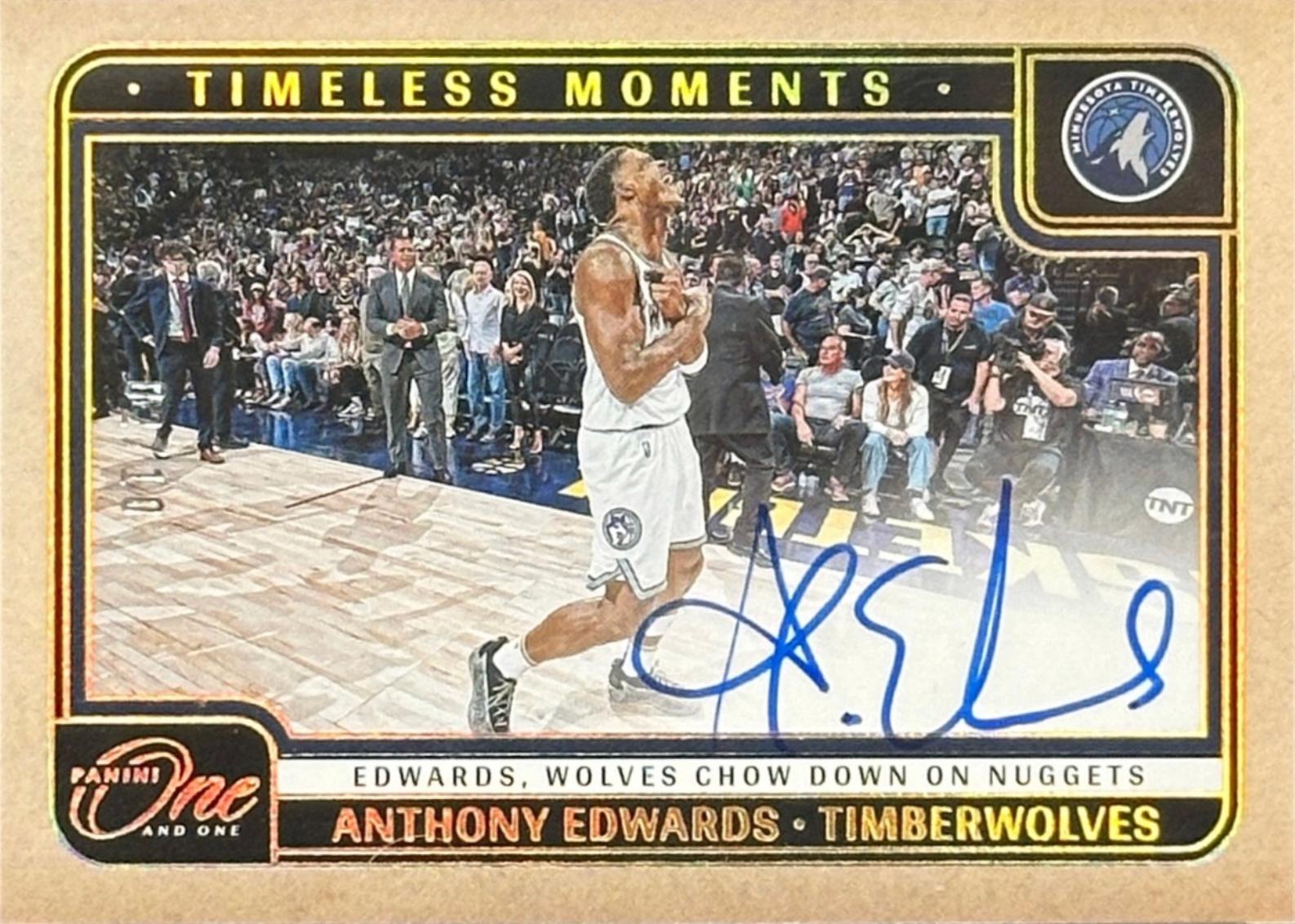 Anthony Edwards [Gold] #18