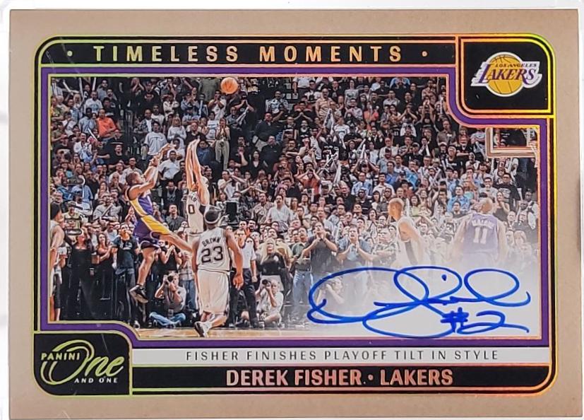 Derek Fisher [Gold] #24