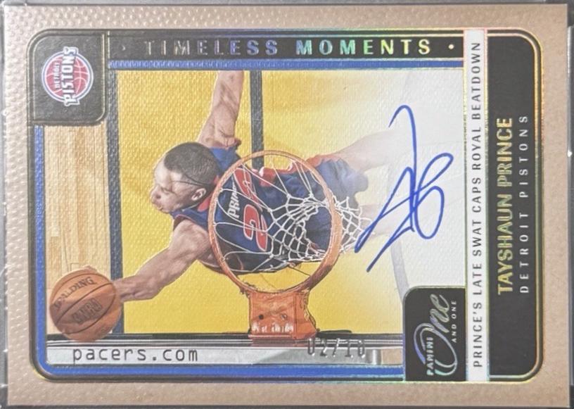 Tayshaun Prince [Gold] #25