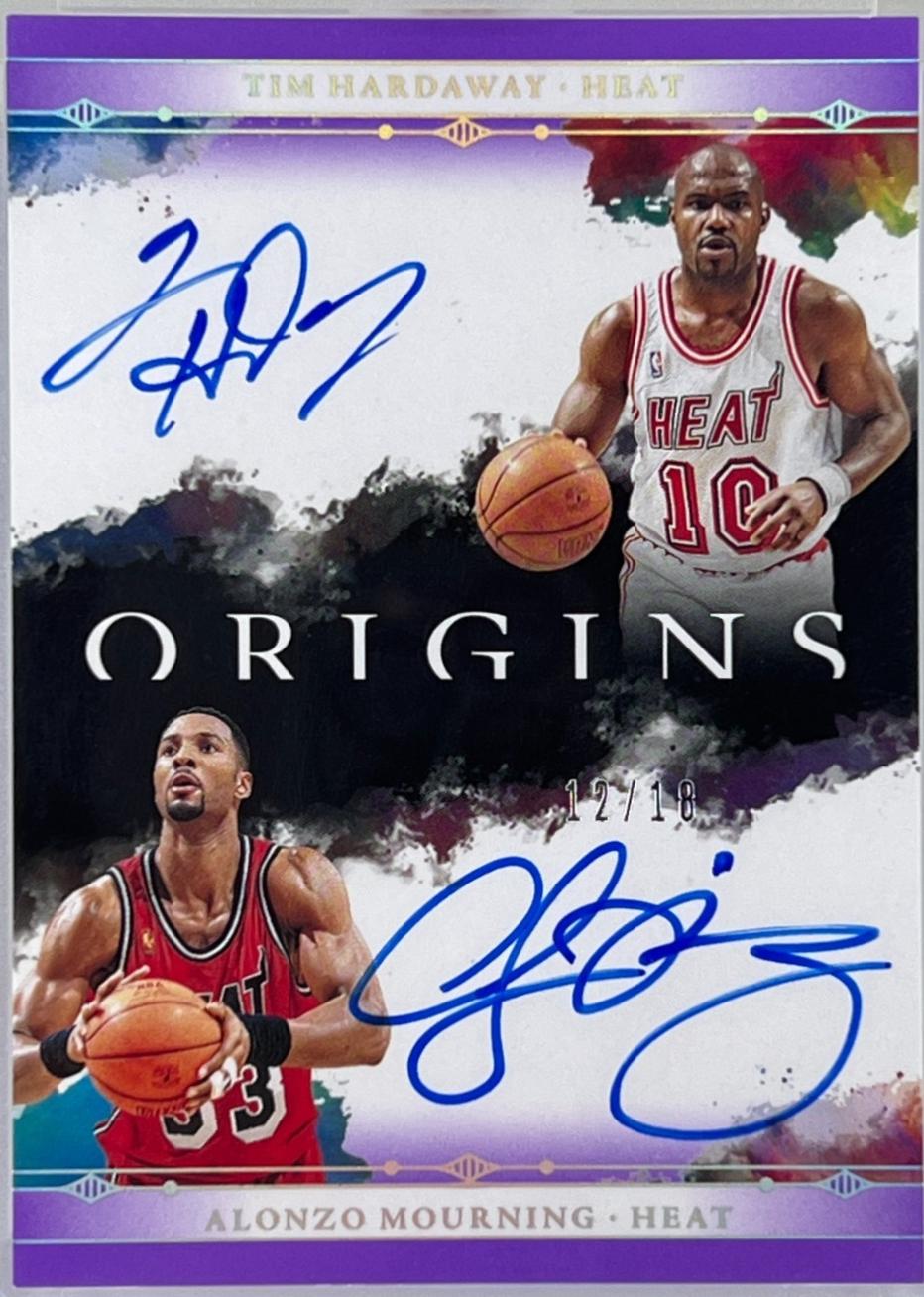 Alonzo Mourning / Tim Hardaway [Purple FOTL] #5