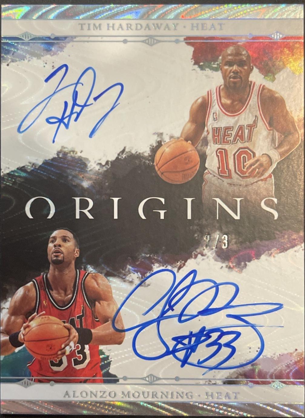 Alonzo Mourning / Tim Hardaway [Swirl FOTL] #5