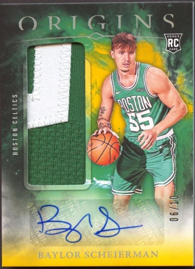 Baylor Scheierman [Gold] #RA-BSC