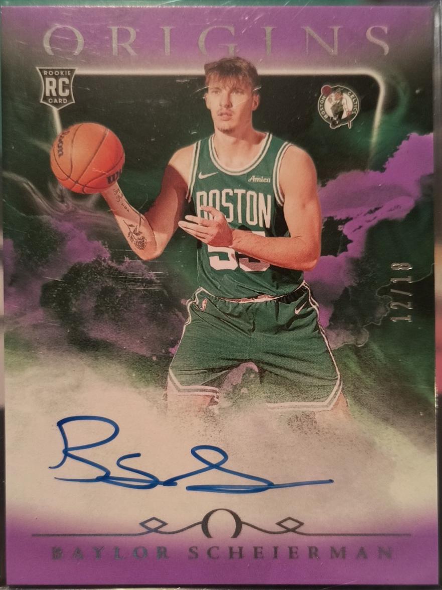Baylor Scheierman [Purple] #RA-BSC