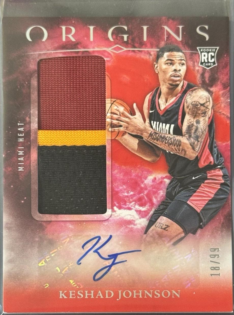 Keshad Johnson [Red] #RJA-KJH