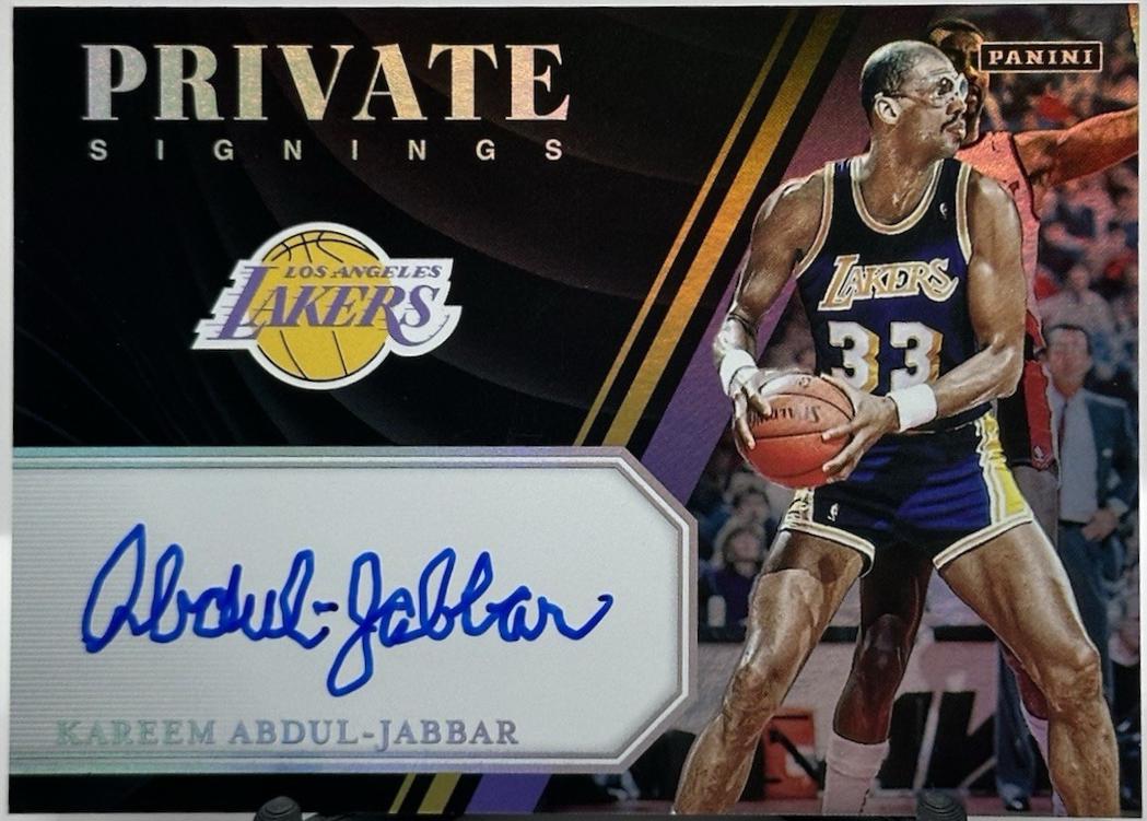 Kareem Abdul-Jabbar [Autograph] #PS-KAJ