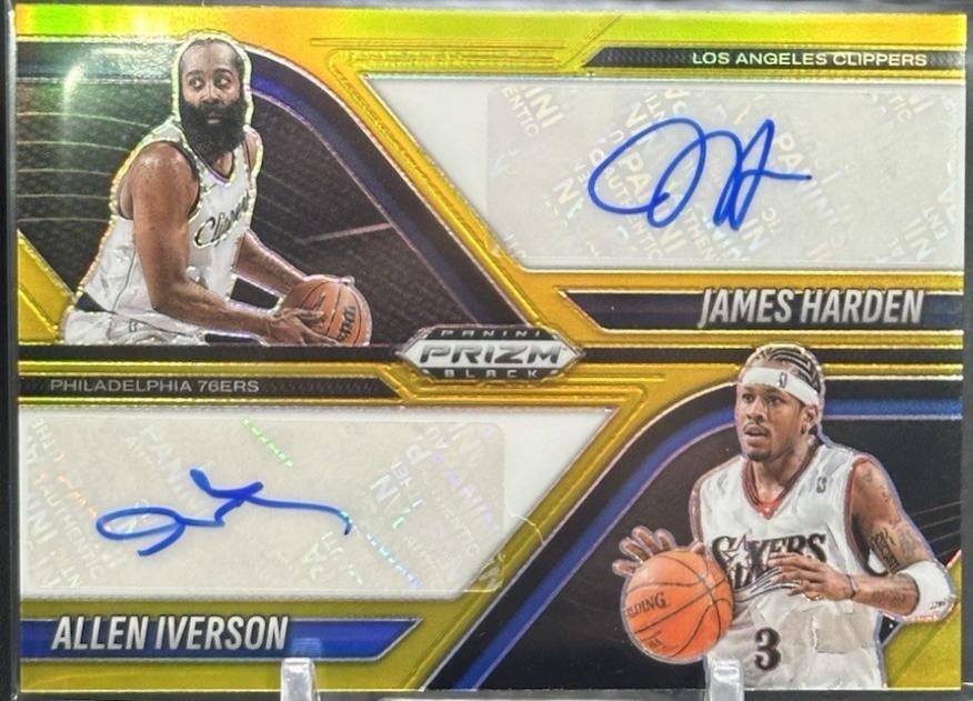 Allen Iverson / James Harden [Gold] #8