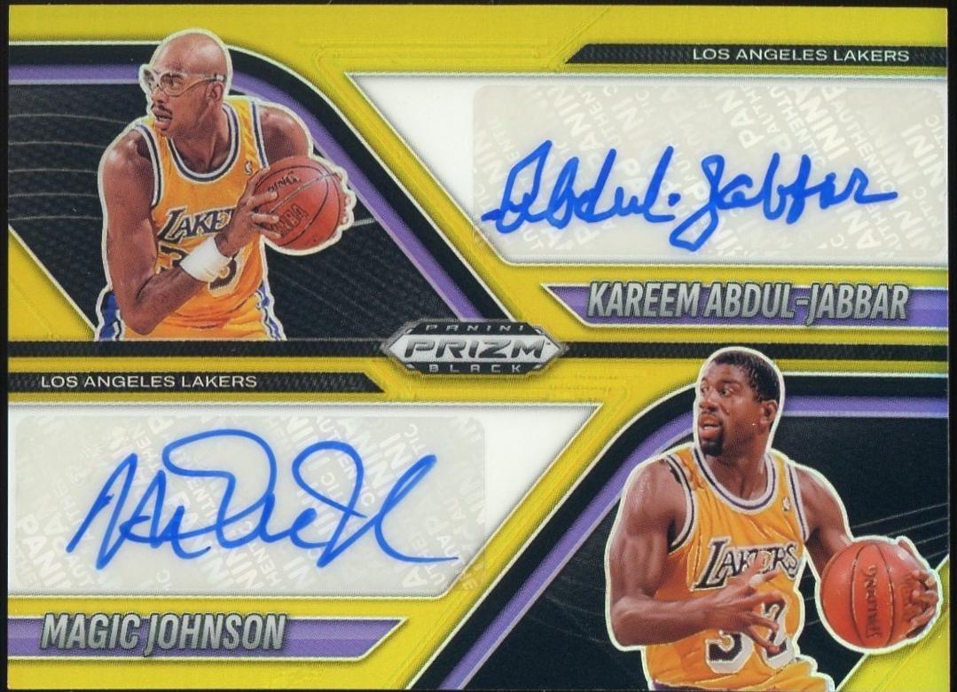 Kareem Abdul-Jabbar / Magic Johnson [Gold] #1