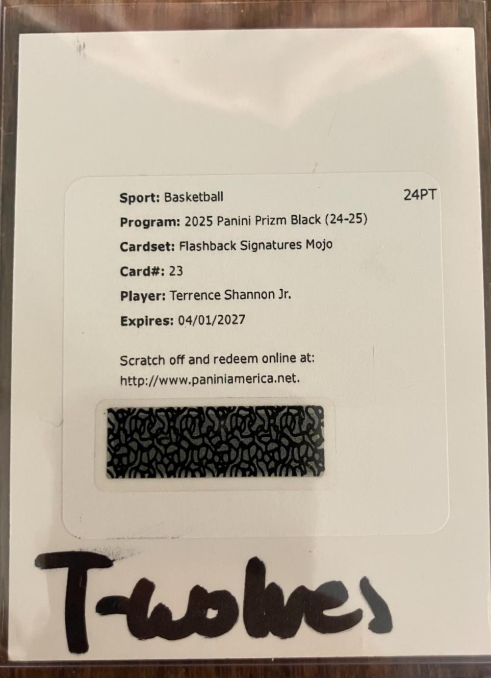 Terrence Shannon Jr. [Mojo] #23