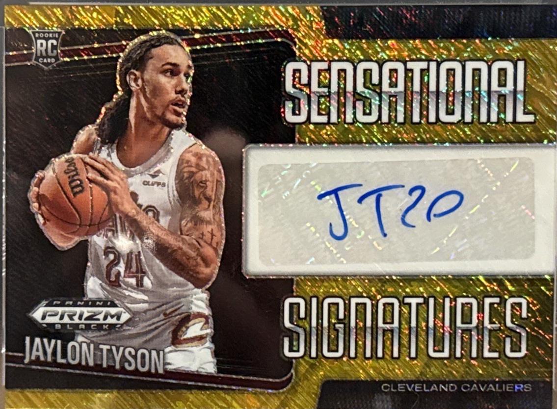 Jaylon Tyson [Gold Shimmer] #12