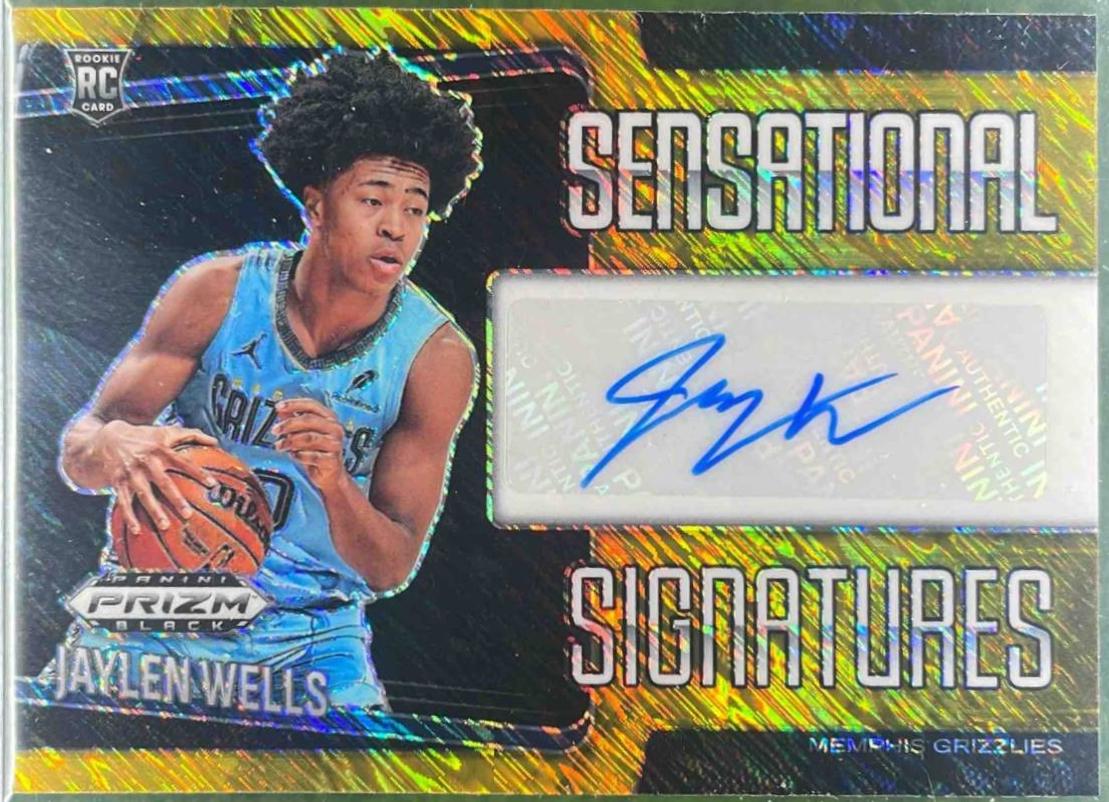 Jaylen Wells [Gold Shimmer] #9