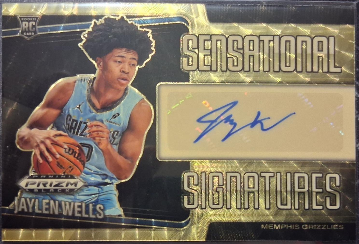 Jaylen Wells [Gold Vinyl] #9