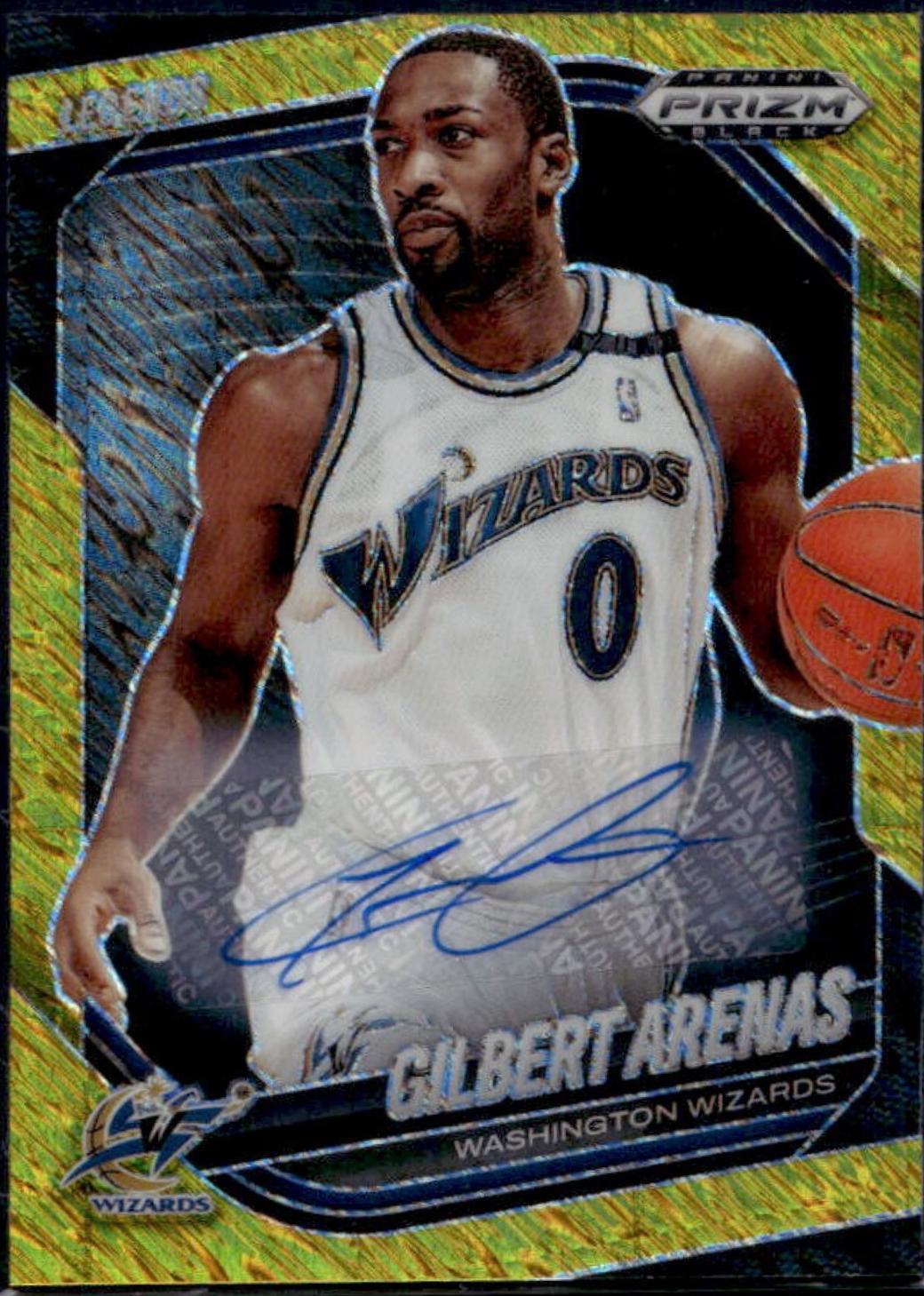 Gilbert Arenas [Gold Shimmer] #20