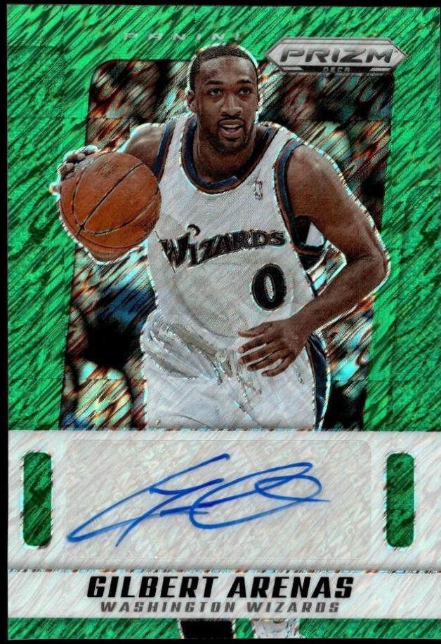 Gilbert Arenas [Green Shimmer FOTL] #95