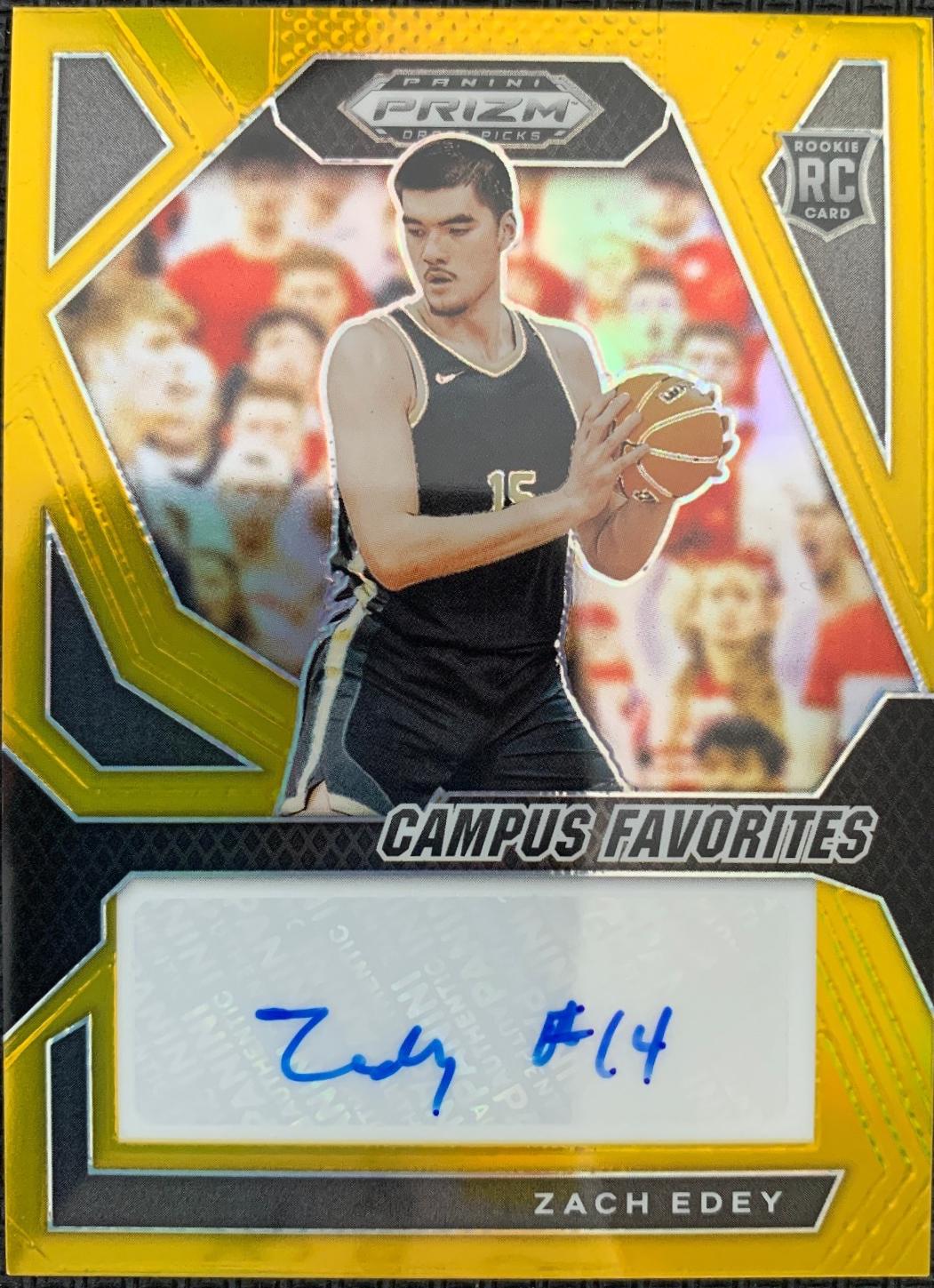 Zach Edey [Gold] #CFS-ZED