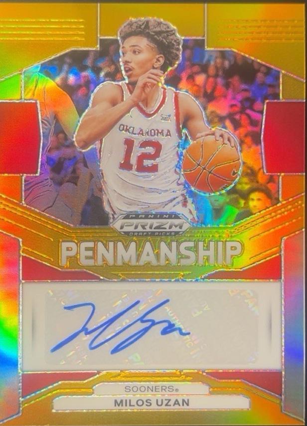 Milos Uzan [Gold] #P-MUZ